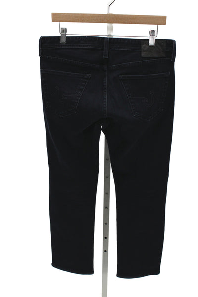 AG-ED Denim Mens Skinny Straight Dark Blue Jeans Size 32
