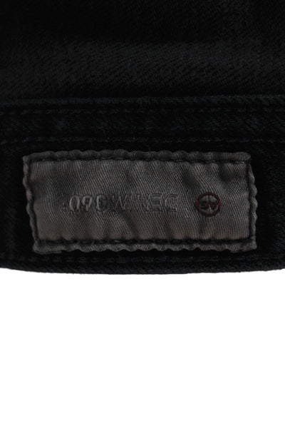 AG-ED Denim Mens Skinny Straight Dark Blue Jeans Size 32