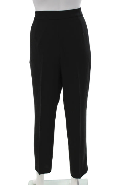 Hobbs Womens Ankle Dress Pants Black 100% Polyester Size 8