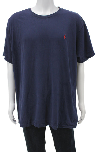 John Varvatos Mens Designer Cotton Crew Neck Short Sleeve T-Shirt Gray Size 2XL