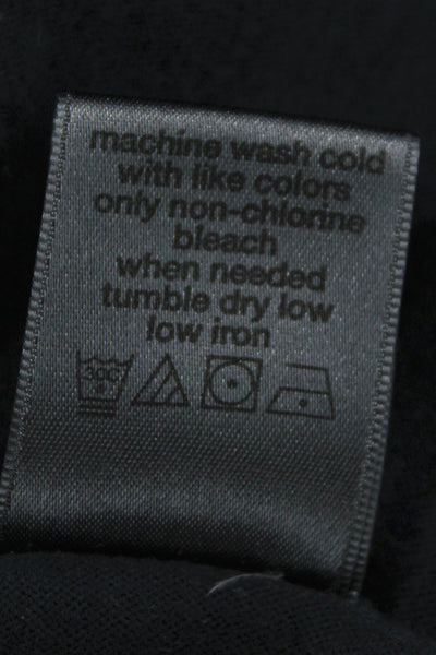 John Varvatos Mens T-Shirt Dark Blue Cotton Short Sleeve Classic Size 2XL