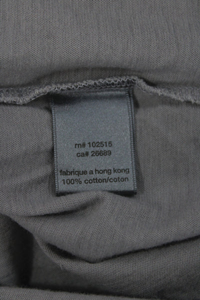 John Varvatos Mens Gray Cotton Crew Neck Short Sleeve T-Shirt Size 2XL