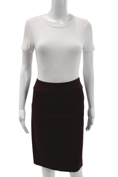 Donna Karan New York Women Straight Pencil Skirt Brown Size 6