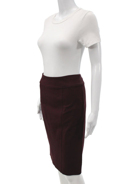 Donna Karan New York Women Straight Pencil Skirt Brown Size 6