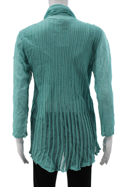 Lafayette 148 New York Womens Striped Cotton Long Sleeve Sweater Size S