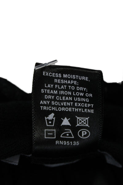 Lafayette 148 New York Unisex Black Cashmere Cardigan 3/4 Sleeve Size L