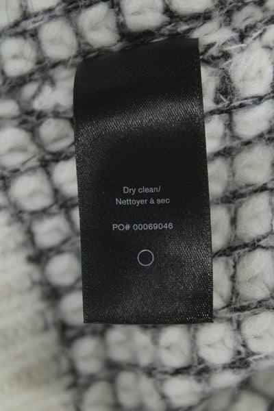 Rag & Bone Unisex Pullover Sweater White Crew Neck Alpaca Wool Size XS