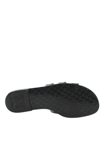 Sam Edelman Womens Bay Jelly Slide On Sandals Black Size 7 Medium