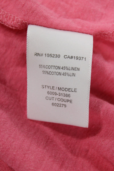 Soft Joie Women Pink Silk Blend Sundress Sleeveless Knee Length Size S
