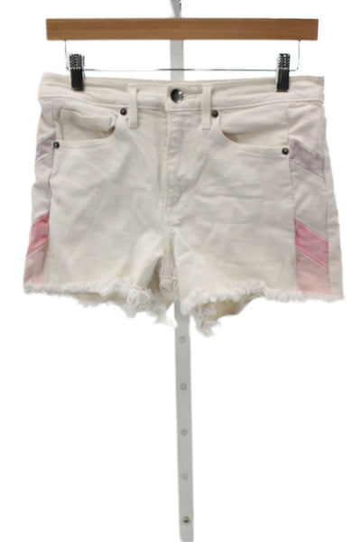 J Brand Unisex Dark Blue Denim Cotton Grunge Shorts Size 27