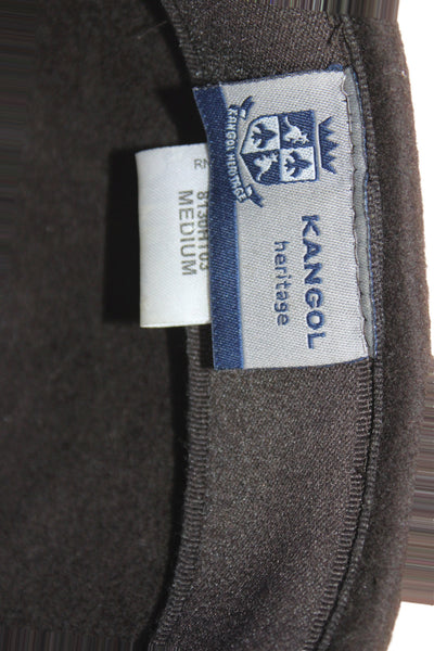 Kangol Women's Wool News Boy Hat Brown Size M