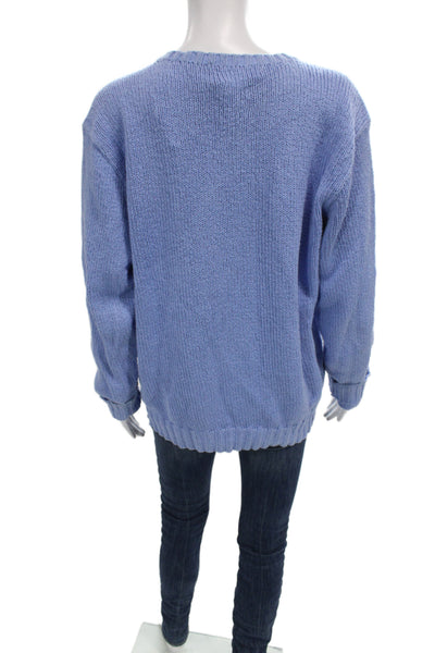 Polo Ralph Lauren Womens Light Blue Pullover Sweater Size M