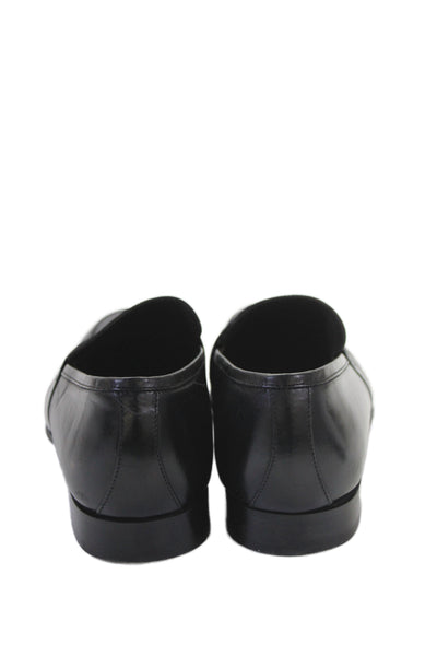To Boot New York Mens Leather Slide On Dress Shoe Loafers Black Size 9.5