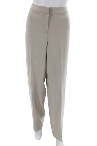 St. John Women Dress Pants Beige Hook Eye Size 12