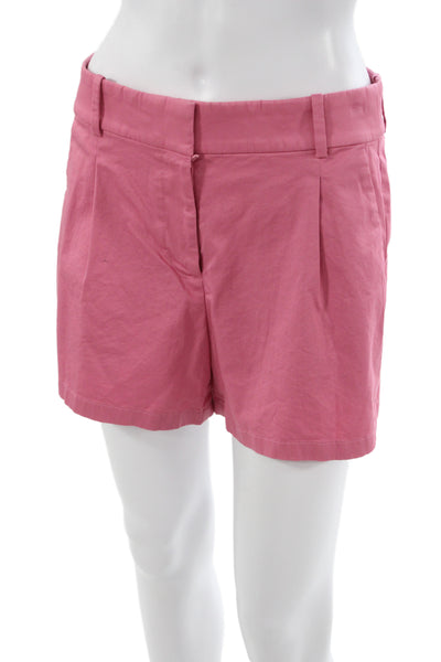 J Crew Unisex Pink Chino Shorts 98% Cotton 2% Elastane Size 4