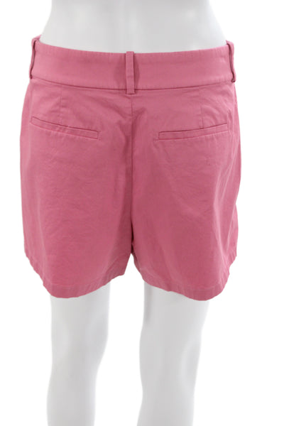 J Crew Unisex Pink Chino Shorts 98% Cotton 2% Elastane Size 4