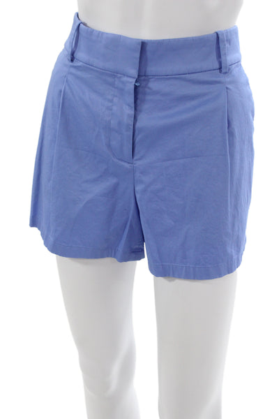 J Crew Unisex Chino Shorts Blue 98% Cotton 2% Elastane Size 6