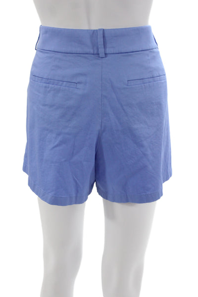 J Crew Unisex Chino Shorts Blue 98% Cotton 2% Elastane Size 6