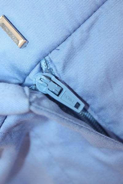 J Crew Unisex Chino Shorts Blue 98% Cotton 2% Elastane Size 6