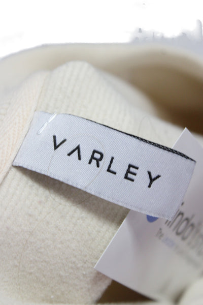 Varley Womens Pullover Sweatshirt Beige Size M