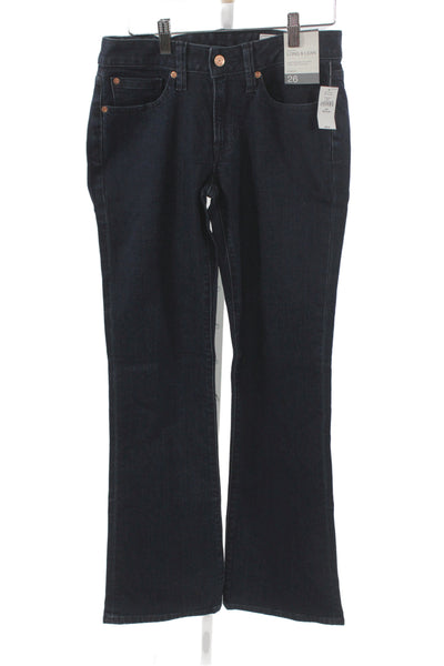 Gap Womens Bootcut Dark Blue Jeans Size 26
