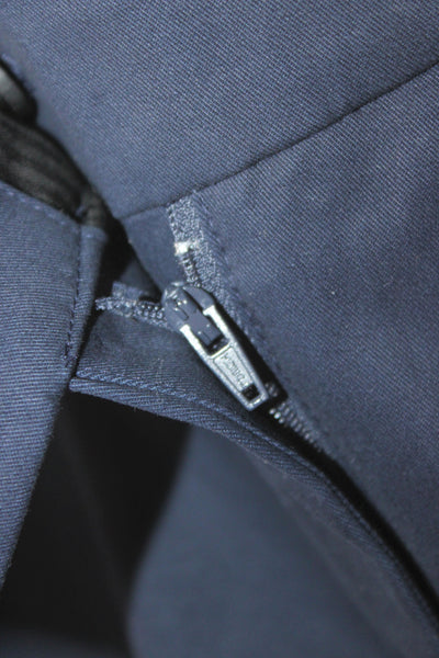 J Crew Unisex Chino Pants Dark Blue Hook Eye 29 Inseam Size 4