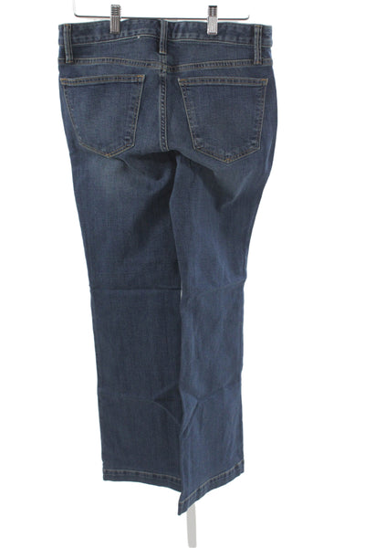 Gap Women Dark Blue Bootcut Jeans Low Rise Inseam 30 Size 27