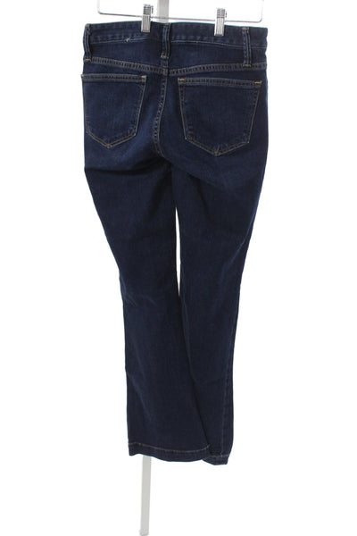 Gap Womens Bootcut Jeans Dark Blue Low Rise Size 26