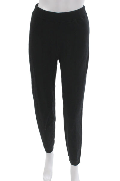 ATM Womens Jogger Sweatpants Black Cashmere Blend Petite Size XS