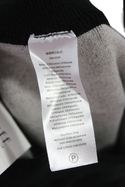ATM Womens Jogger Sweatpants Black Cashmere Blend Petite Size XS