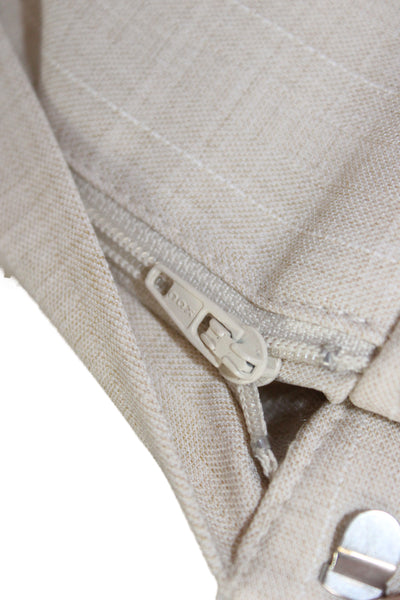 MNG Unisex Dress Pants Beige Size 8