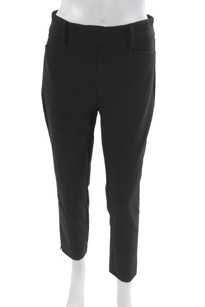 Rachel Zoe Womens Black Cropped Ankle Dress Pants Size 6