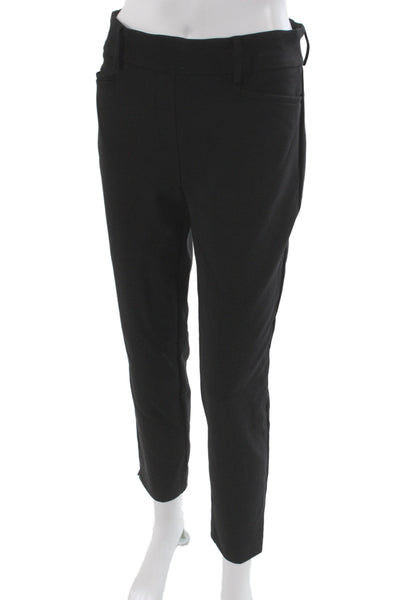 Rachel Zoe Womens Black Cropped Ankle Dress Pants Size 6