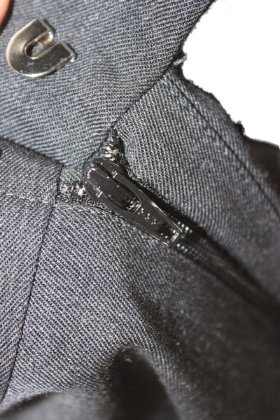 Joseph & Feiss Mens Dress Pants Dark Gray Wool Blend Big & Tall Size 40