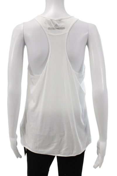 Athleta Women Basic Black Cotton T-Shirt Short Sleeve Round Neck Graphic Size M