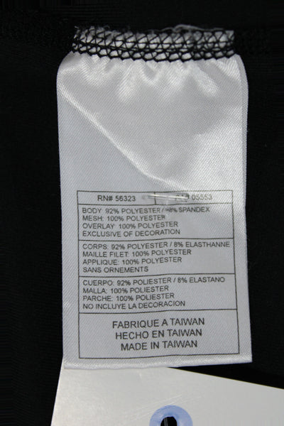 Nike Womens Windbreaker Vest Black High Neck Zip Sleeveless Size XS