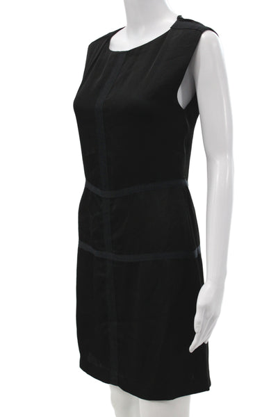 Rag & Bone Womens Sheath Black Sleeveless Knee Length Dress Size 2