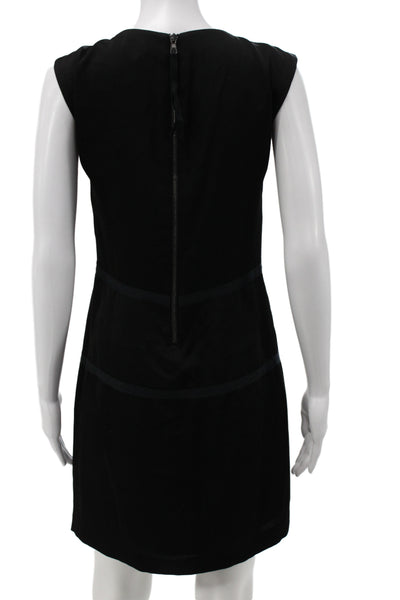 Rag & Bone Womens Sheath Black Sleeveless Knee Length Dress Size 2