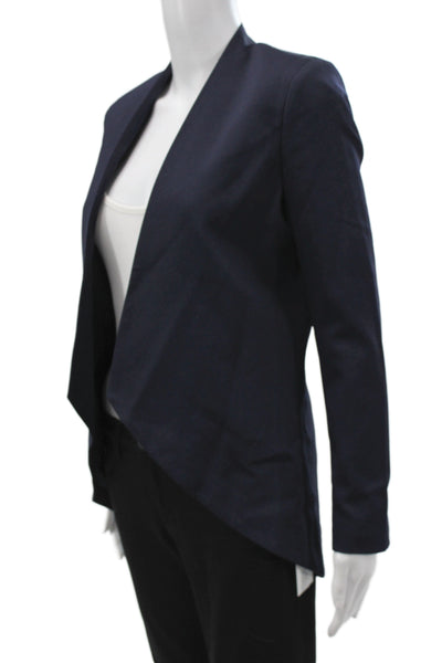 Blaque Label Womens Classic Dark Blue Blazer Long Sleeve Size XS