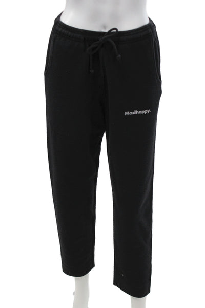 Madhappy Unisex Black 100% Cotton Jogger Sweatpants Drawstring Designer Size XS