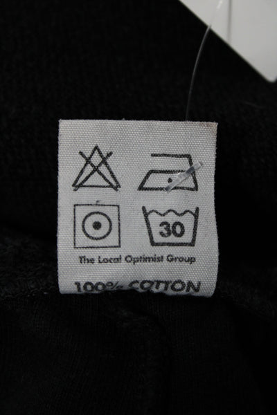 Madhappy Unisex Black 100% Cotton Jogger Sweatpants Drawstring Designer Size XS
