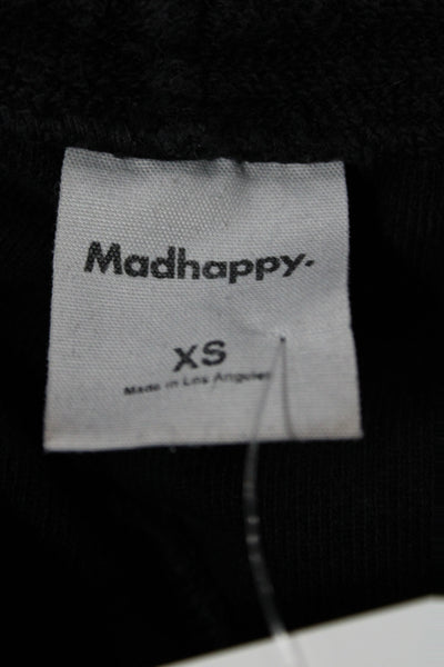 Madhappy Unisex Black 100% Cotton Jogger Sweatpants Drawstring Designer Size XS
