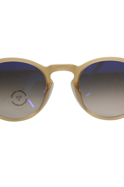 4622319 Etnia Barcelona Womens Oval Frame Photochronic Sunglasses Brown