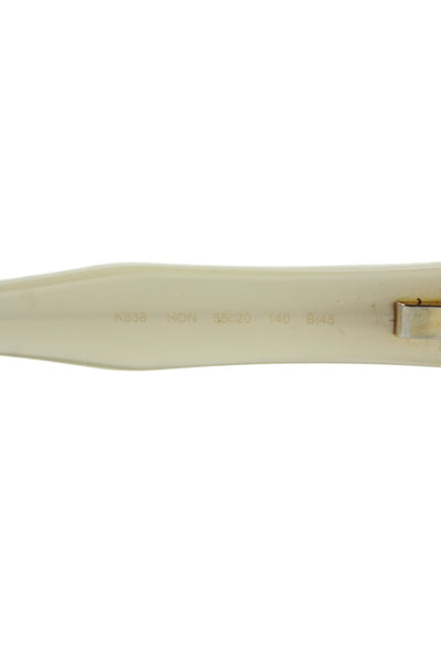 KY for Tura Womens Oval Lens Sunglasses Yellow