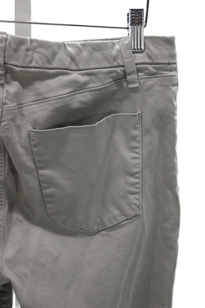 J Brand Womens Ankle Cropped Gray Pants Size 30