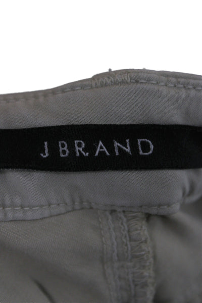 J Brand Womens Ankle Cropped Gray Pants Size 30