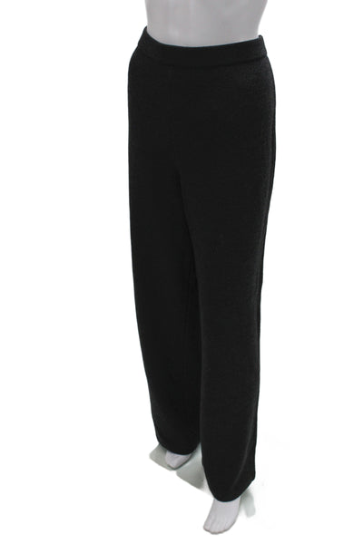 St. John Collection Womens Black Dress Pants Polyester Size 14