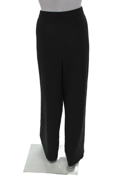 St. John Collection Womens Black Dress Pants Polyester Size 14