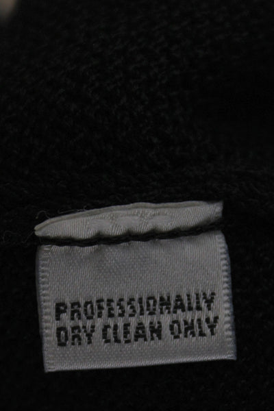 St. John Basics Unisex Dress Pants Black Polyester Size 12