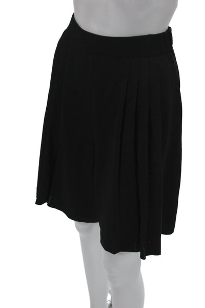 St. John Basics Unisex Black Polyester Shorts Size 12